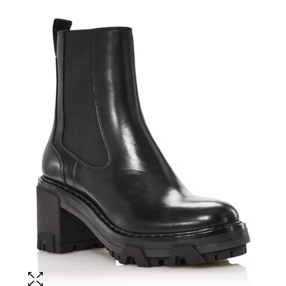 Rag & Bone Shiloh Black Heeled Chelsea Boot - Picture 6 of 6